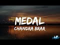 Medal lyrics chandra brar x mixsingh  latest punjabi songs  new punjabi songs 2024
