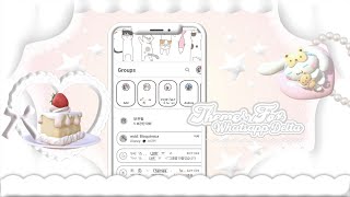 🐮🥛੭  ꒰ㅤ୨୧ㅤ themas for WhatsApp delta #white      ⊹ㅤ 🥛ㅤ ꒪ㅤ𝅄ㅤ ♡ㅤ#winniboo #themes #delta #whatsapp screenshot 3