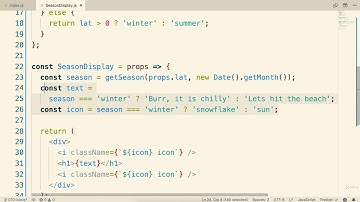 6.9  Extracting Options to Config Objects | Modern React with Redux [2019 Update]