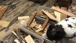 OWL美術研究所木工工作の様子