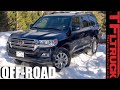 2016 Toyota Land Cruiser Real World MPG Test & Snowy Off-Road Review