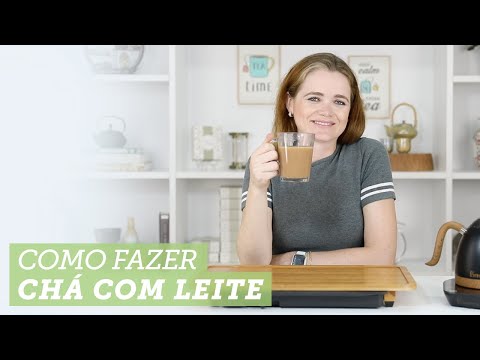 Vídeo: Como Fazer Chá Com Leite