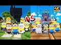 Minion rush residential area vs minion rush super silly fun land  minion rush special mission  4k