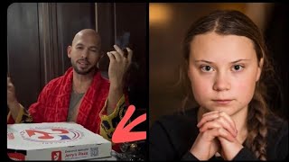Passive Income Millionaire Andrew Tate ARRESTED During Beef W/ Greta Thunberg