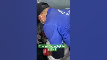 Dịch vụ thông tắc cống nghẹt tại quận 3 bằng camera nội soi đường ống | Điện Nước Nam Việt