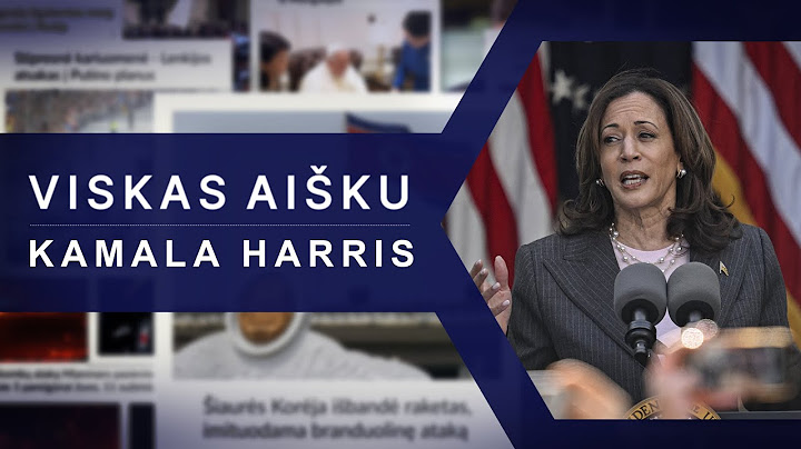 Viskas aišku. Ar Kamala Harris įveiks Donaldą Trumpą?