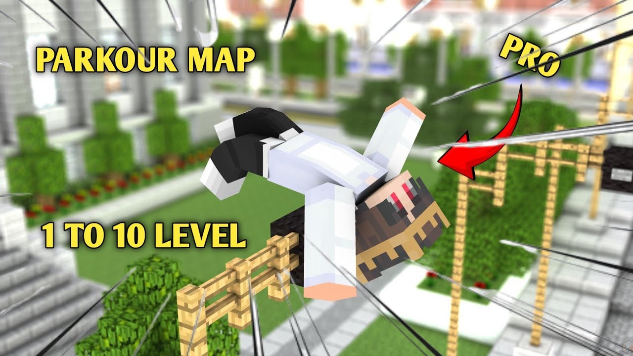 minecraft Parkour map 1 to 10 level |= Parkour map download ...