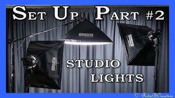 PART 2  Is Studio Lighting Necessary? 3 Point Lighting How-To (SET-UP)