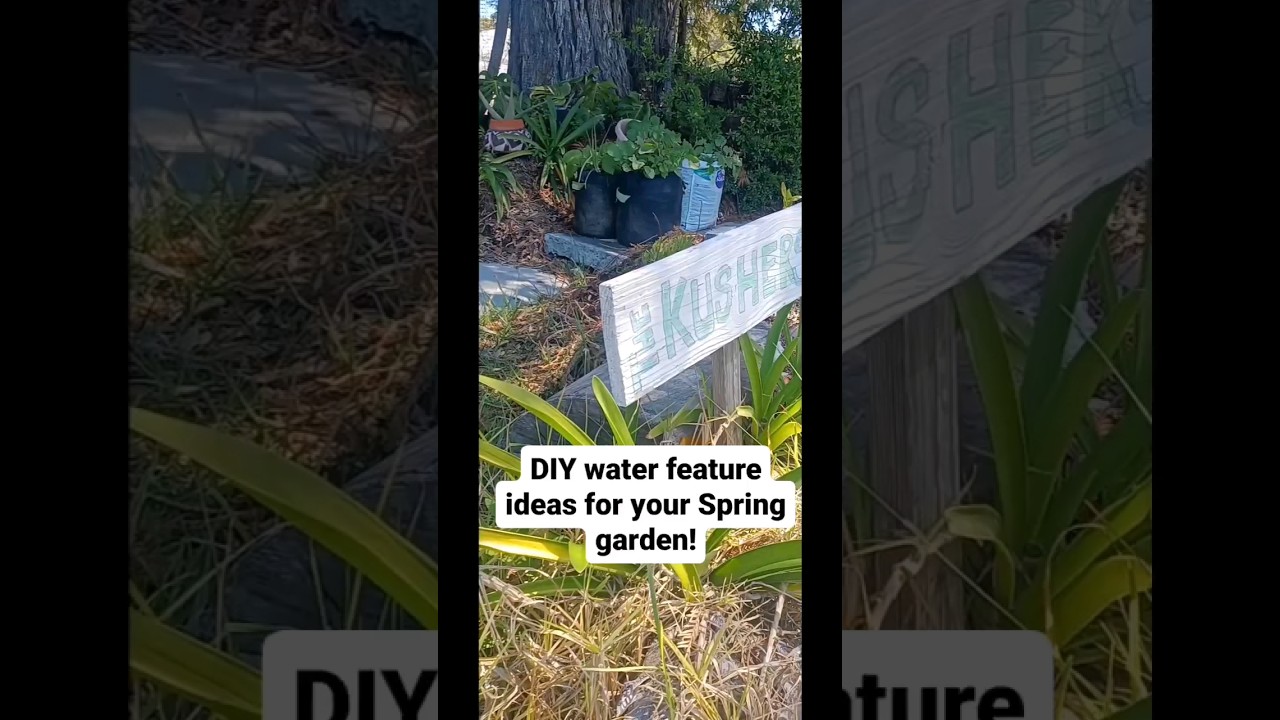 DIY Water Feature Ideas For Garden 