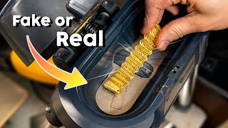 This jeweler spotted fake gold in just 5 seconds!