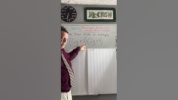 Multiply Binomials— Method 5 Area Model #math #multiplybinomials #multiply #binomials #bearalgebra