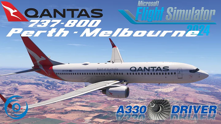 Sim Update 4 in Action: BRAND NEW ORBX PERTH to MELBOURNE | PMDG 737-800 in FS2024 | Real 737 Pilot