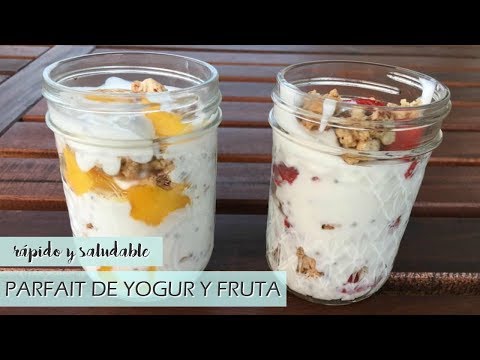 Video: Cómo Hacer Un Delicioso Postre Con Yogur, Muesli Y Fruta Fresca