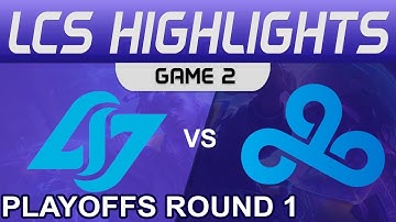 CLG vs C9 Highlights Game 2 Playoffs Round 1 LCS Summer 2022 Conter Logic Gaming vs Cloud9 by Onivia