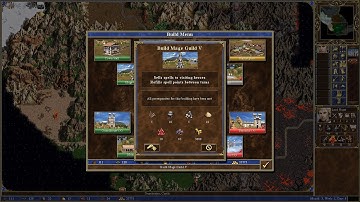 Castle Mage Guild level 5 with new spells (Another Heroes 3 Mod)