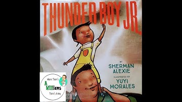 Thunder Boy Jr. ⛈️ by Sherman Alexie | READ ALOUD | CHILDREN