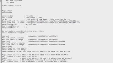 Forensic Acquisition in Linux - Guymager