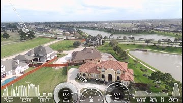 Parrot Bebop drone 2 Skycontroller 2 Range Test Residential