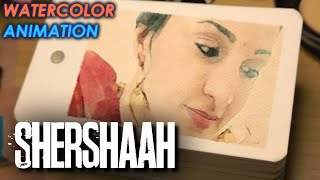Animation Draw Shershaah | Amazon Prime Video | trailer 📖 card flip book