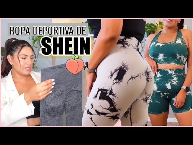 ROPA DEPORTIVA DE SHEIN 🏋️‍♀️PARA SACAR NALGAS 🍑 Y ESCONDER