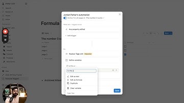 How to use a Notion Formula as an automation trigger