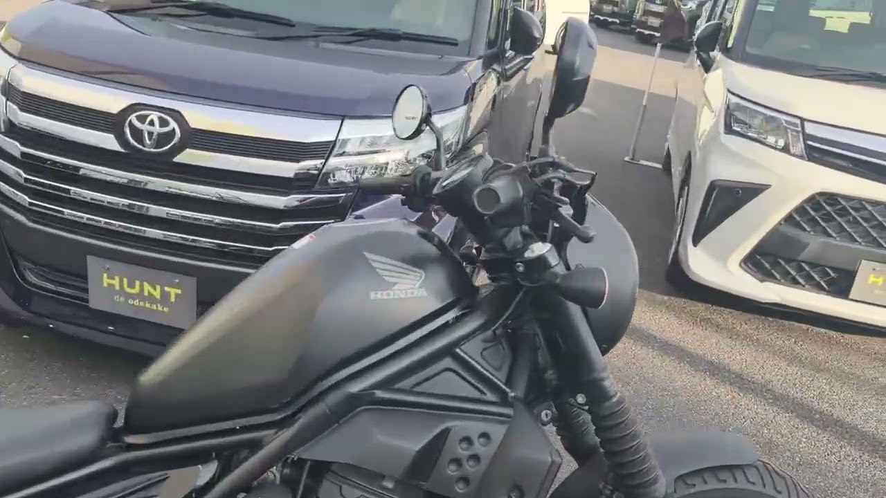 ホンダ レブル250 2023年モデル ワンオーナー ディアブロ外装