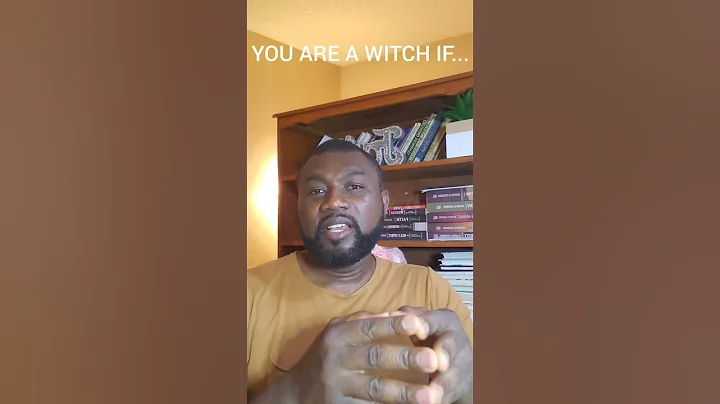 How to know a witch.