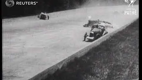 Louis Meyer wins Indianapolis 500 (1936)