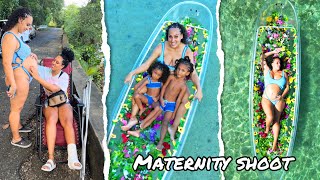 Majumis Maternity Shoot With In Portland Jamaica 