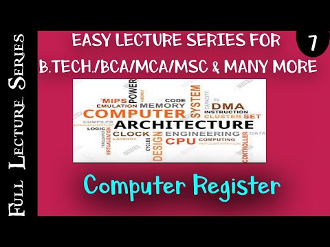 COMPUTER REGISTERS||BASICWedding FaTraditiononPUTERWedding Receptionnny weddingANISATION AND DESIGN||COA||LEC 7