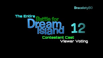 The Entire BFDI Contestant Cast Viewer Voting Ep. 12