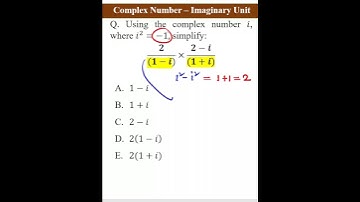 Complex Number - Imaginary Unit #shorts #maths #algebra #complexnumbers #simplification