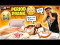 PERIOD PRANK ON BOYFRIEND! *Crazy Reaction*