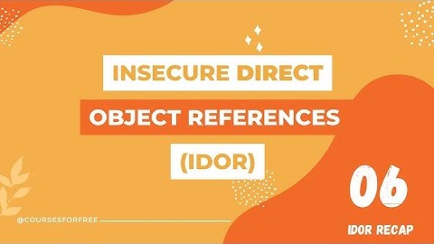 Insecure Direct Object References| Introduction to Bug Bounty Hunting | IDORRecap #bugbountyhunter