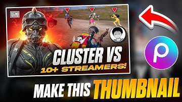 Make This Amazing Gaming Thumbnail In PicsArt 🔥