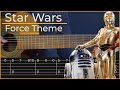 Star Wars - Force Theme (Simple Guitar Tab)
