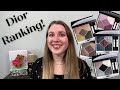 RANKING (& SWATCHING) MY DIOR EYESHADOW PALETTES + A Giveaway!