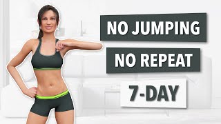 7-Day Full Body Fat Burn – No Jumping, No Repeat