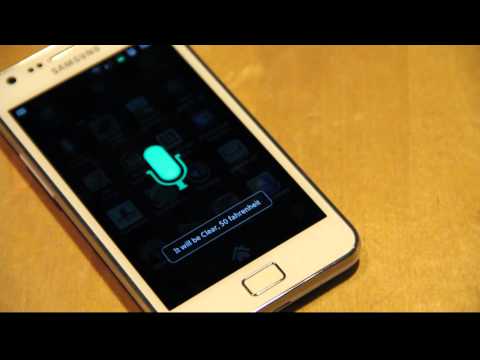 Samsung Galaxy S2 Siri Demo Response Apple IPhone 4S Siri Slightly Improved With Widgets