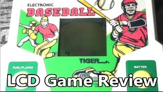 Tiger Electronic Baseball LCD Handheld Game Review - The No Swear Gamer