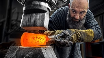 Crafting a Razor-Sharp Damascus Knife: From Steel Plates to Perfection