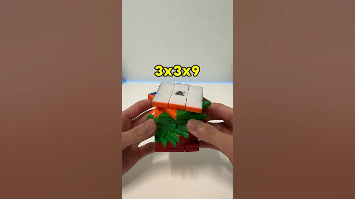 Can we solve the 3x3x9? 🤔
