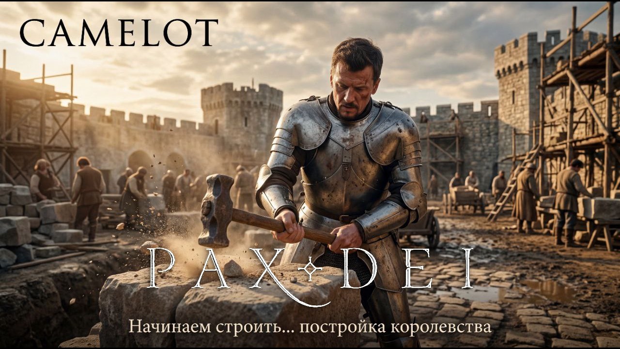 Pax Dei - #36 /  /ГЛОБАЛЬНЫЙ ПРОЕКТ / Строим Камелот 2  / Набираем людей в клан !