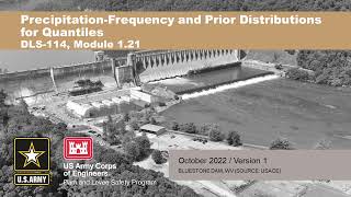 DLS-114 1.21: Precipitation-Frequency and Prior Distributions for Quantities