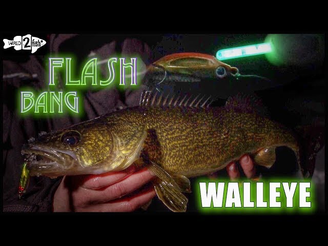 Ice Fishing Walleye With Glow Spoons 