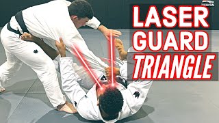 The Most Effective Triangle From Laser Guard | BJJ Guards
