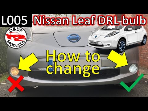 Nissan Leaf Promijeni DRL na LED žarulje Dnevna svjetla L005