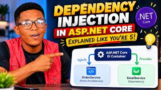 Information Dependency Injection in ASP.NET Core Explained for Beginners | C# DI Made Simple Guide