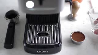 KRUPS XP442С11 VIRTUOSO Home Espresso Machine - Double Espresso 