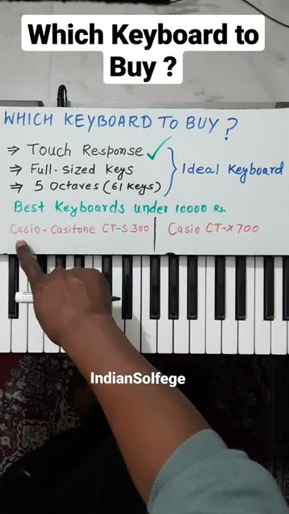 Which Keyboard to Buy ? Best Under 10K | Ideal Keyboard for Beginners | Buying Guide| Indian Solfege